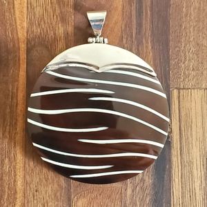 Sterling silver necklace pendant